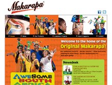 Tablet Screenshot of makarapa.co.za